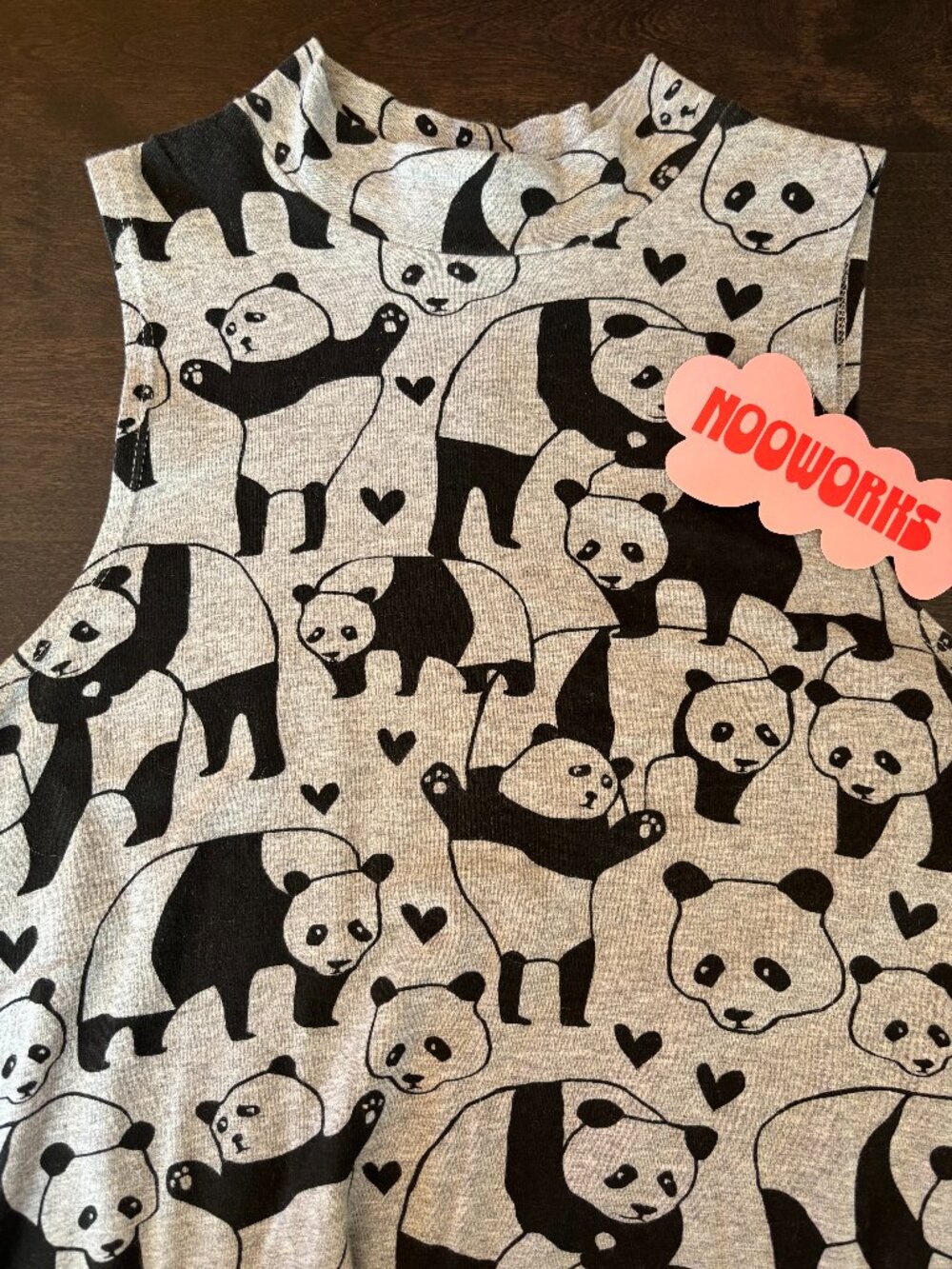 *RARE* Nooworks Panda Dress - Sleeveless, Mock Neck, Stretchy